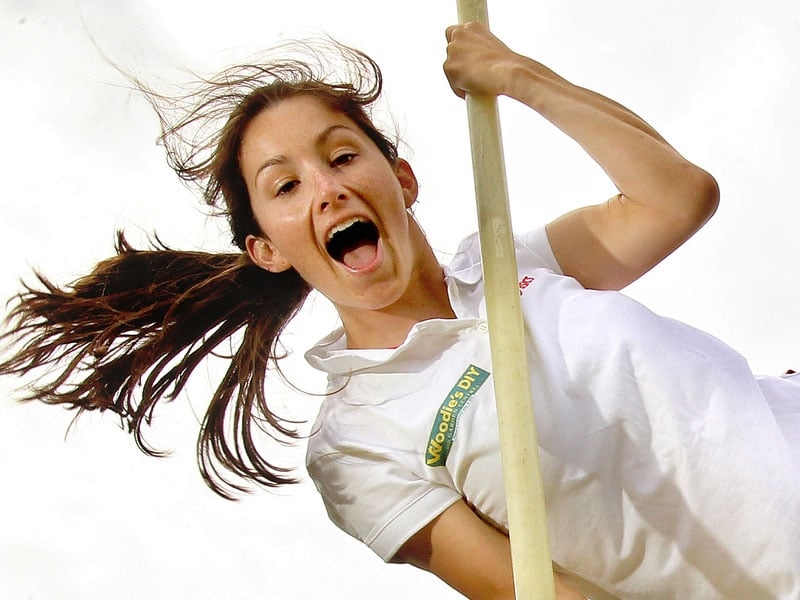 Tori Pena is a new addition to the team and will compete in the pole vault