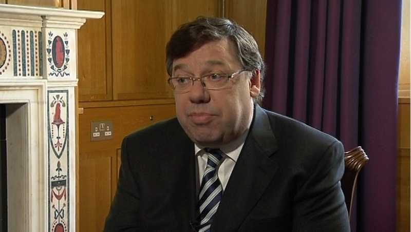 Brian Cowen - Newsweek ranks him as one of the best world leaders