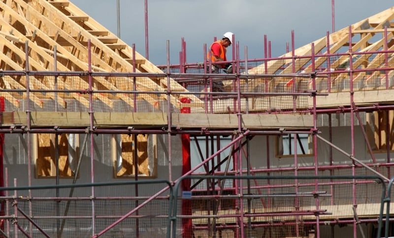 Building permits hit their highest level in six years in US.