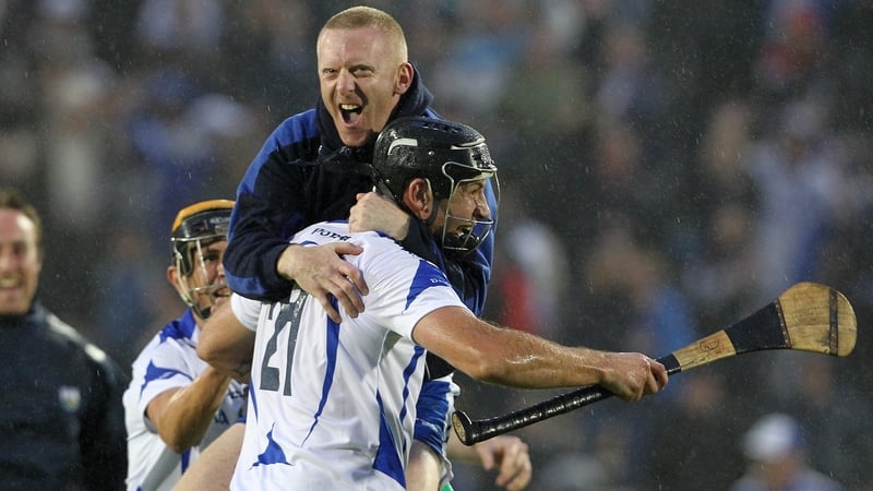 Flashback to 2010 and Mullane celebrates a Munster final victory over Cork