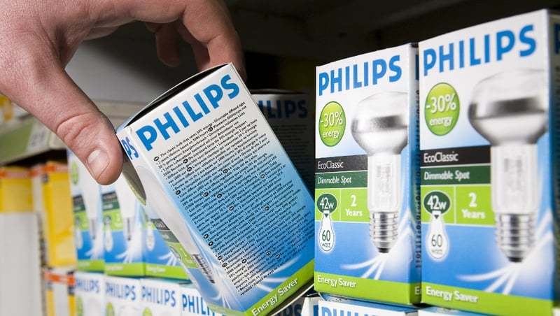 Sales rose to €24.2 billion amid rising orders in North America and Europe, Philips said