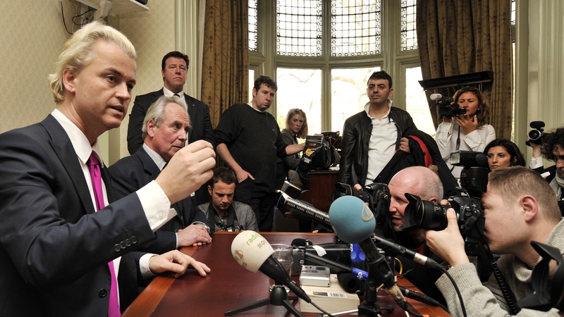 Geert Wilders - Freedom Party won 24 seats in electiojn
