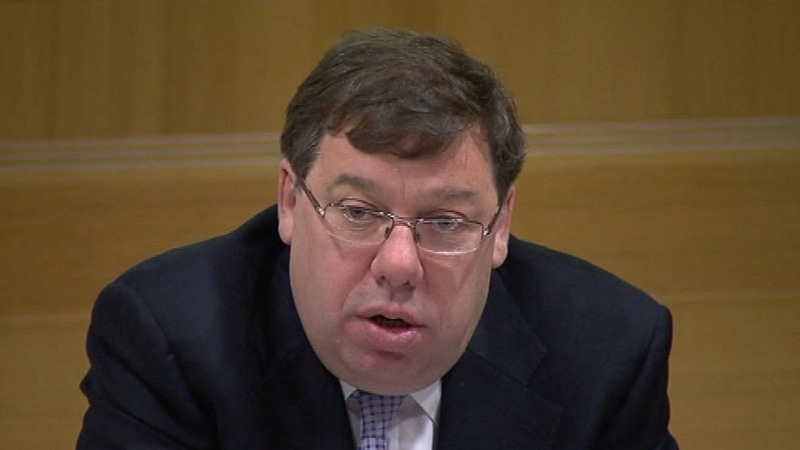 Brian Cowen - Negativity in the media
