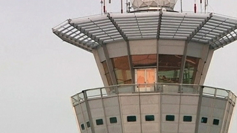 France - One-day air traffic controllers' strike