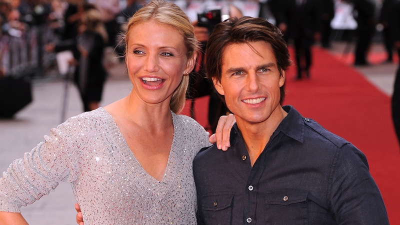 Cameron Diaz and Tom Cruise
