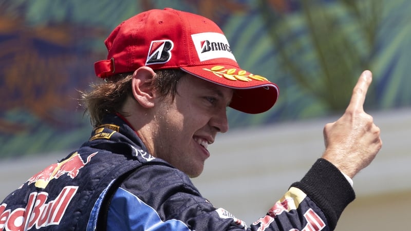 Affable German Sebastian Vettel