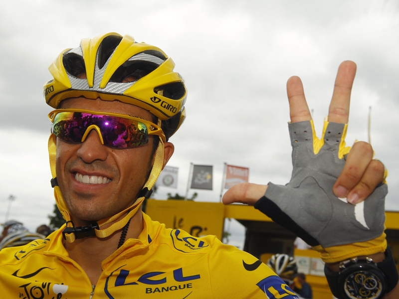 Alberto Contador has chalked up a third Tour victory