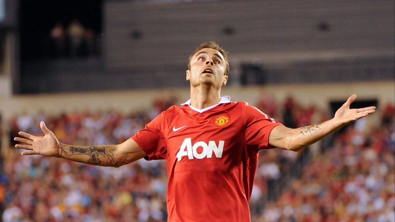 Manchester United striker Dimitar Berbatov