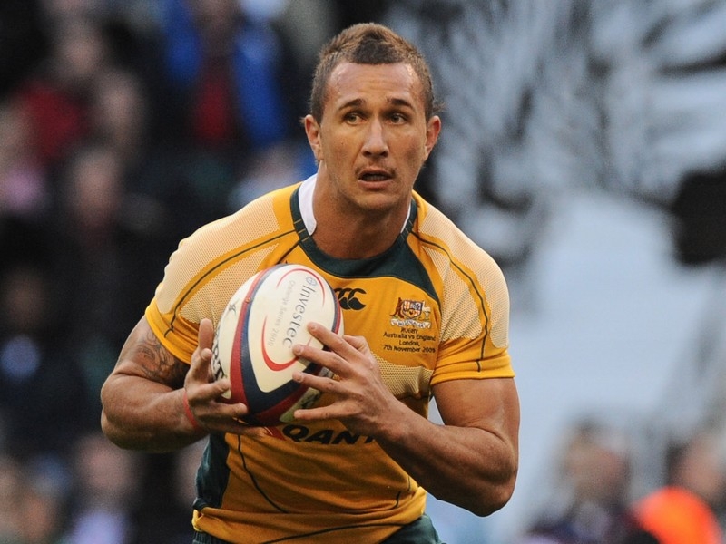 Quade Cooper will miss the next two matches against the All-Blacks