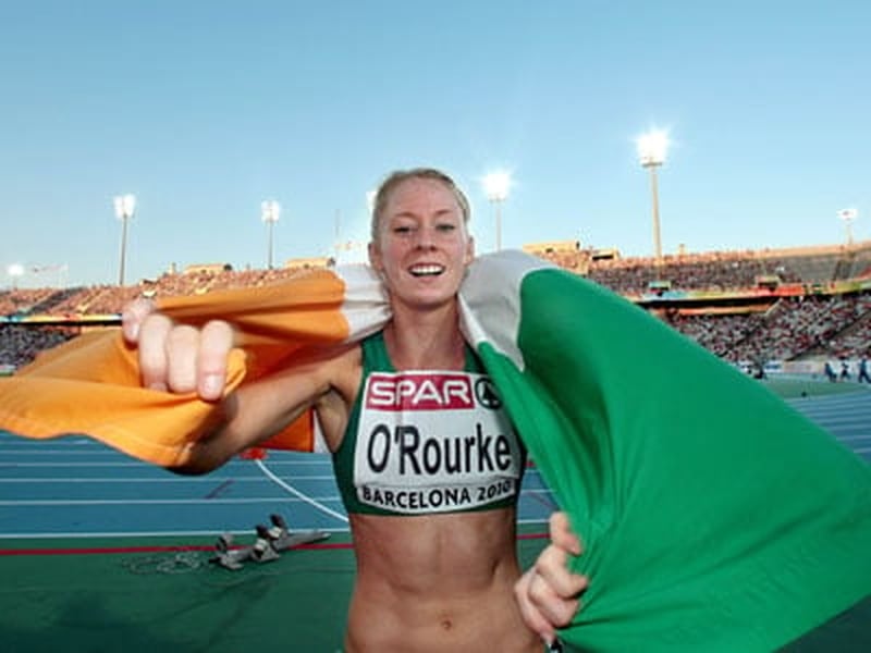 Ireland's Derval O'Rourke has won silver at the European Athletics Championships