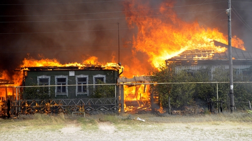 Forest fires - 2,000 people left homeless