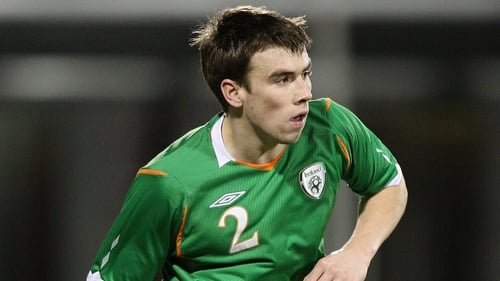 Seamus Coleman made what will be his final Ireland Under-21 appearance