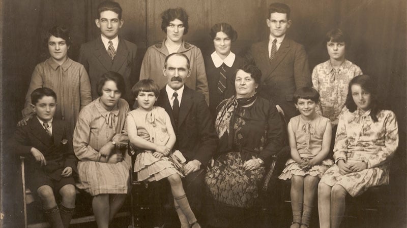 Dervla's great grandmother Margaret Collins O'Driscoll - a sister of Michael Collins