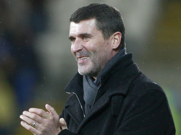 Roy Keane had plenty to smile about today