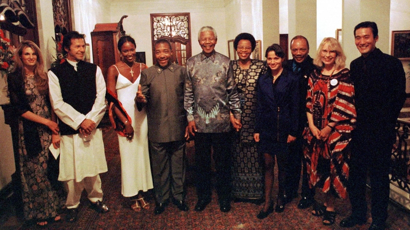 South Africa - Farrow attended dinner in 1997