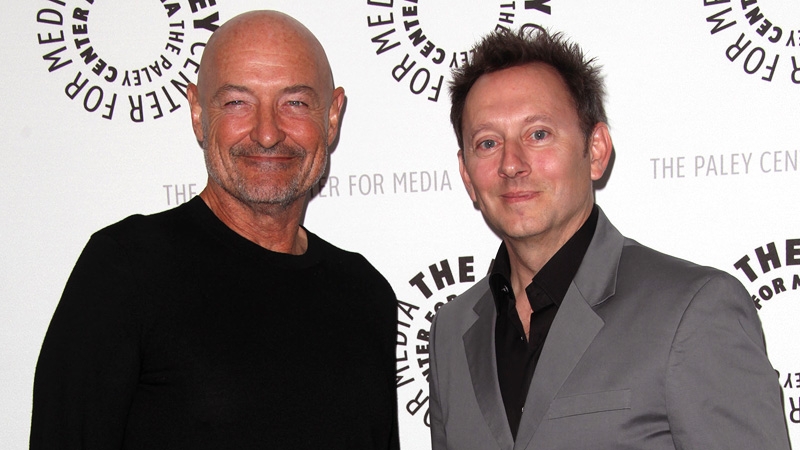 Terry O'Quinn (here with Lost co-star Michael Emerson) to guest on Falling Skies