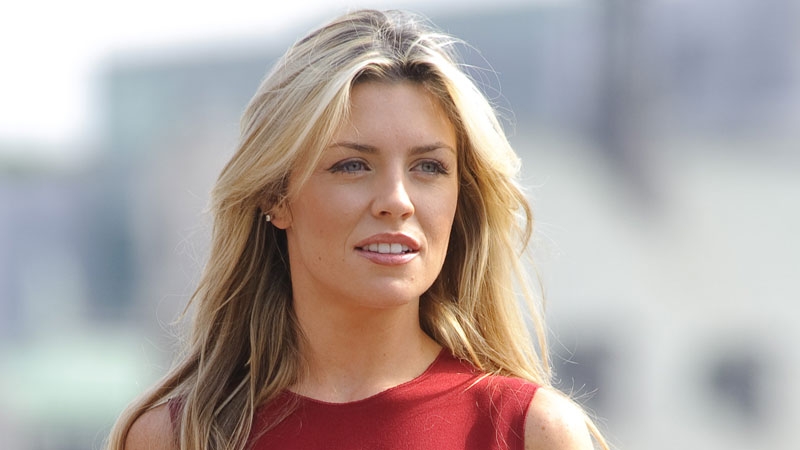 Abbey Clancy- doting mother to baby girl