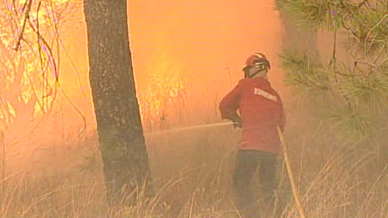Portugal - Scorching heat and winds