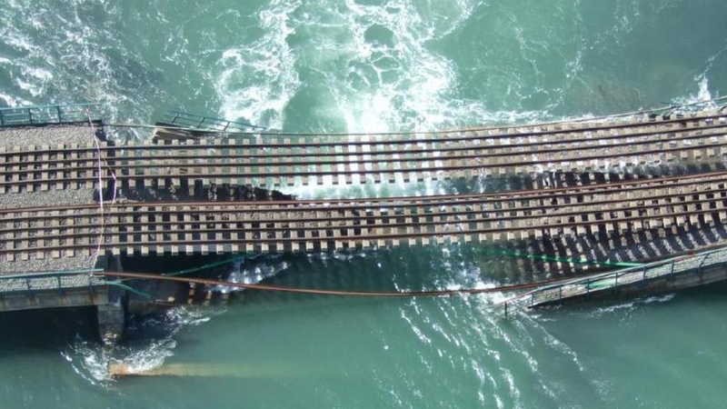 Malahide - Section collapsed