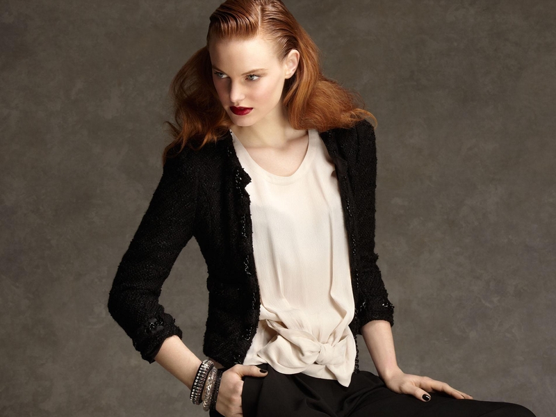 Blouses and jackets are perfect officewear