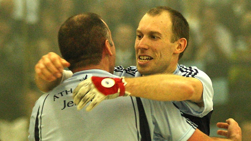 Eoin Kennedy and Egin Jensen have reached the Handball 60x30 Senior Doubles Championship semi-finals