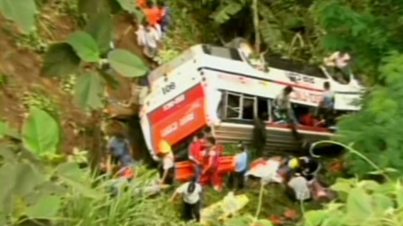 Philippines - Fatal crash in Baguio