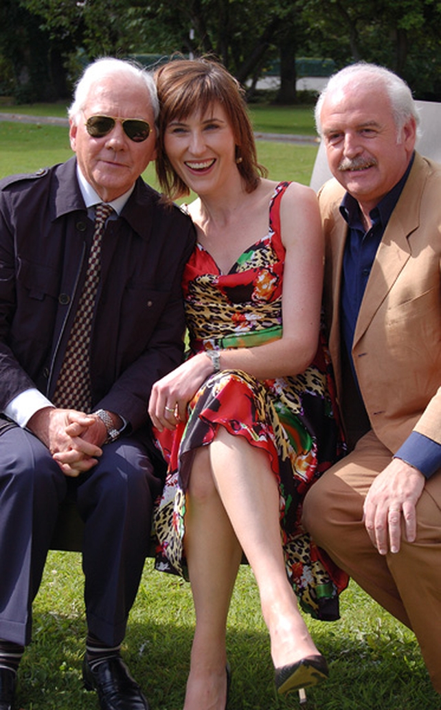 Gay Byrne, Liz Nolan, Marty Whelan