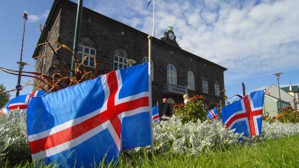 Iceland's Parliament - Vote in favour of new bank deal