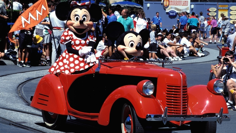 Income declined at Disney's theme parks in the US