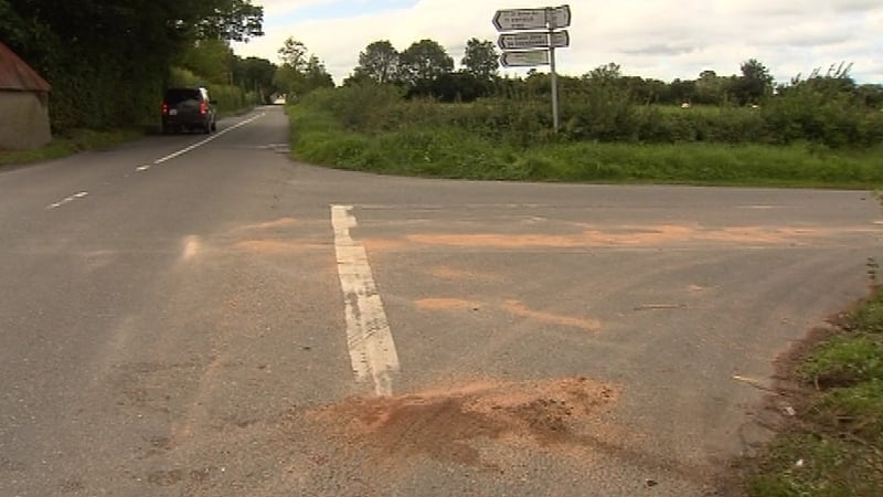 Lally's Cross - Scene of the crash