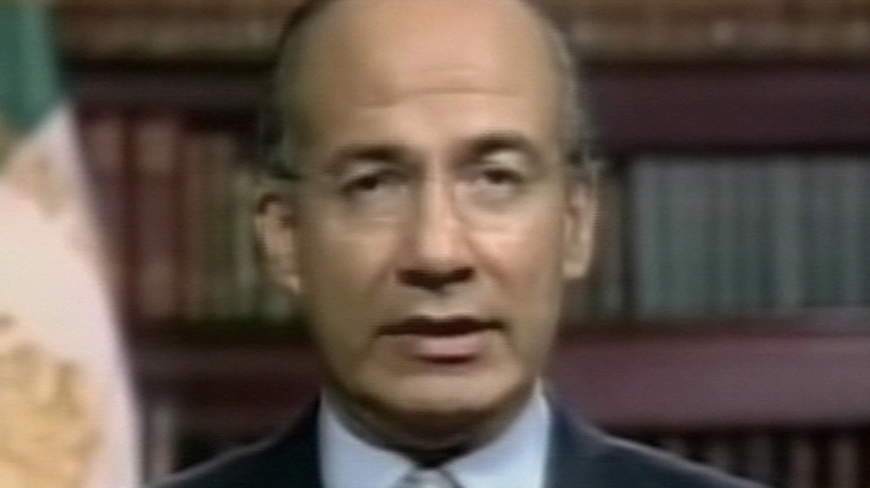 Felipe Calderon - Vowed to 'redouble efforts'