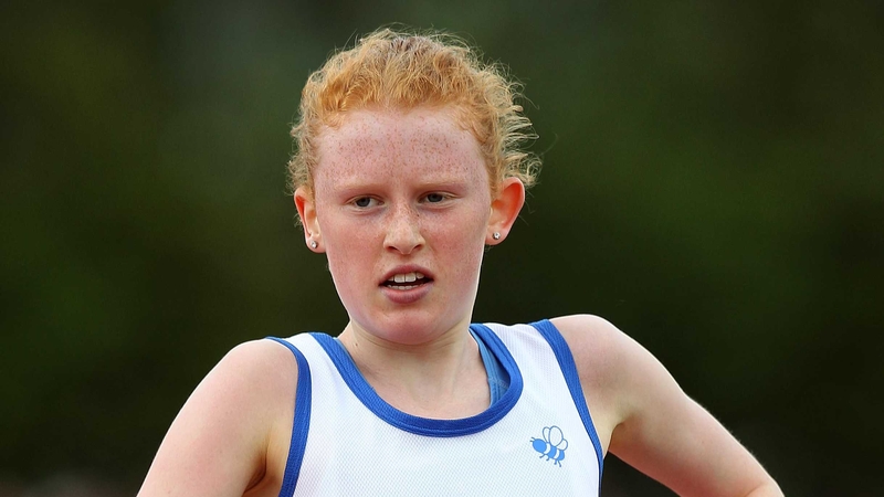 Kate Veale finished fourth in the 5k walk at the Youth Olympics