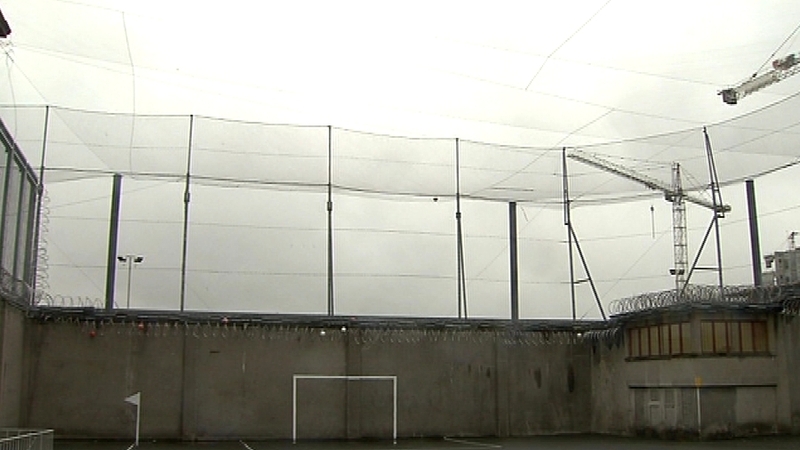 Mountjoy Prison - Specialised net installed