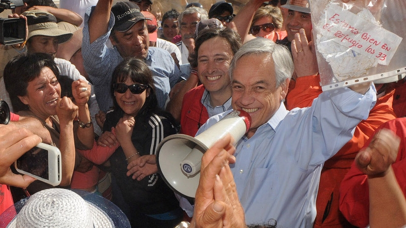 Chile - Written note sent from the miners