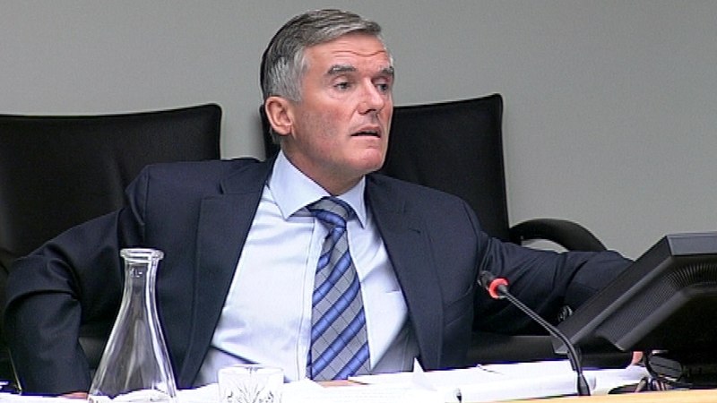 Ivor Callely is being held at Irishtown Garda Station