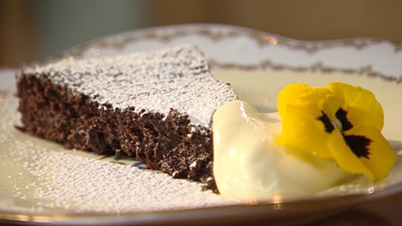 Catherine Fulvio's Amaretto and Almond Truffle Torte