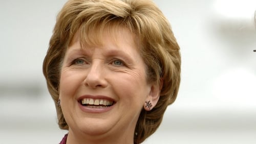 Mary McAleese - Held meeting with Mayor of Moscow