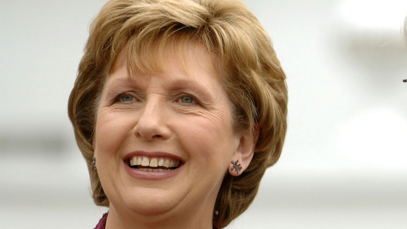 President McAleese - On a visit to Russia