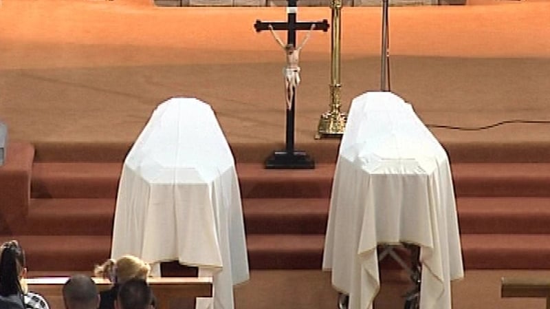 Killarney - Funerals of David and Kevin Breen