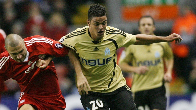 Hatem Ben Arfa in action against Liverpool in the Champions League in 2008