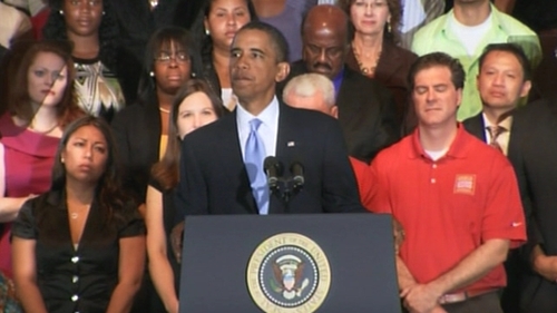 Barack Obama - New Orleans ceremony