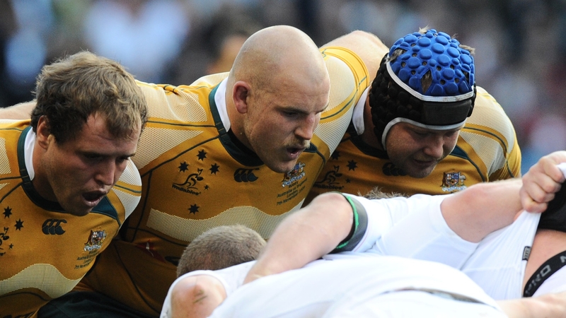 Stephen Moore (c) takes over at hooker