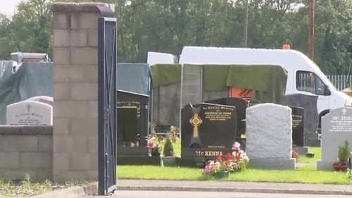 Navan - Body reinterred after exhumation