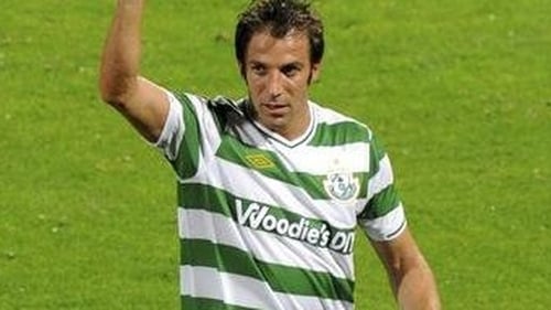Alessandro del Piero - Might get a chance to wear the Shamrock Rovers' shirt for real next season