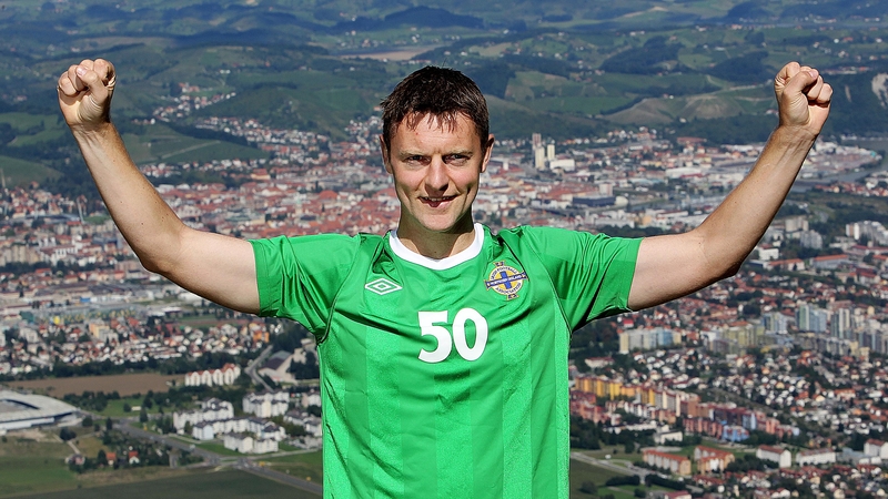 Stephen Craigan pictured in Ljubljana ahead of the qualifier