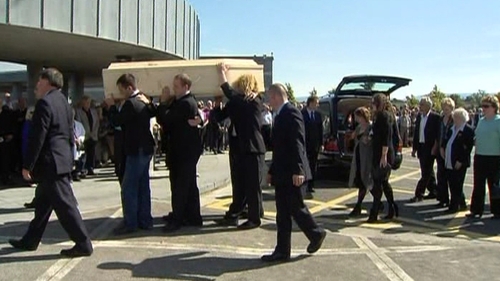 Newlands Cross - Funeral service for Mick Lally