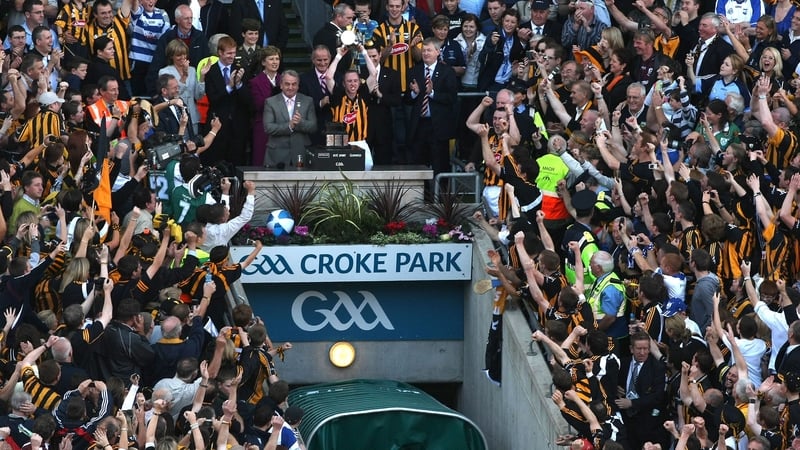 The GAA have decided to keep the trophy presentations in the Hogan Stand