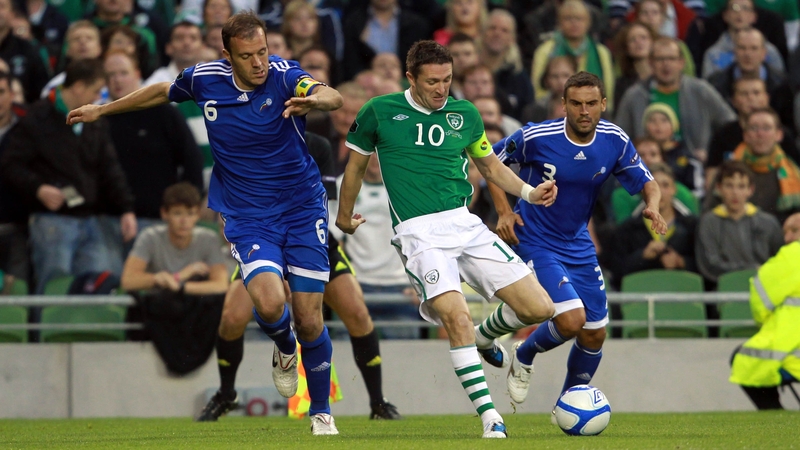 Robbie Keane scored Ireland's third goal