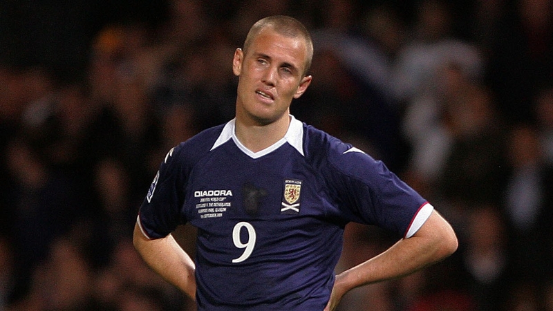 Kenny Miller equalised for the Scots