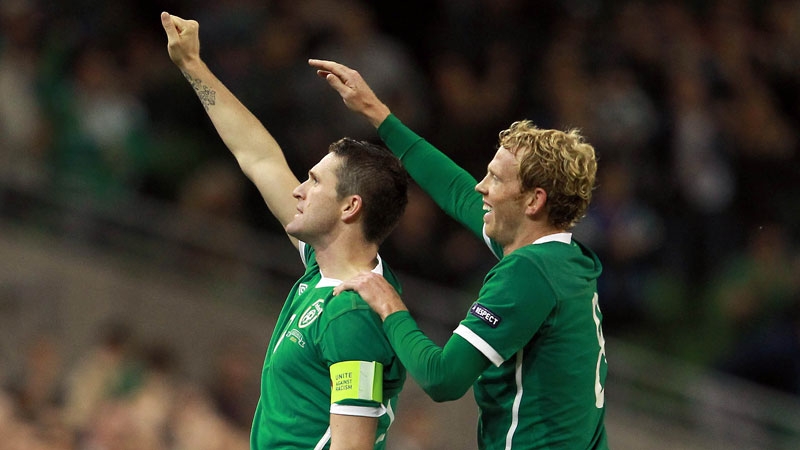 Robbie Keane found his scoring touch again for Ireland
